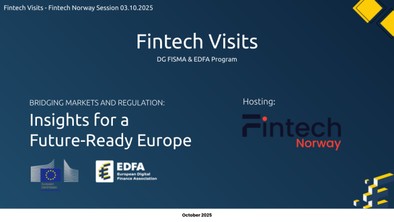 Fintech Norway møtte EU-kommisjonen: Viktig gjennomslag for norsk FinTech